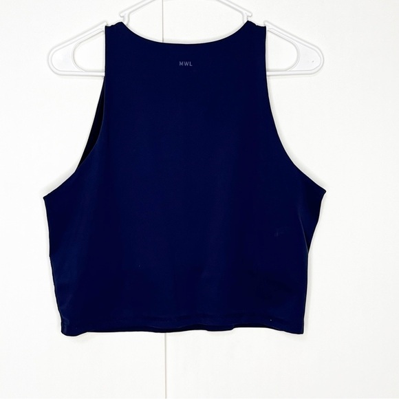 MWL Navy Blue Active Top Sports Bra - Picture 2 of 6